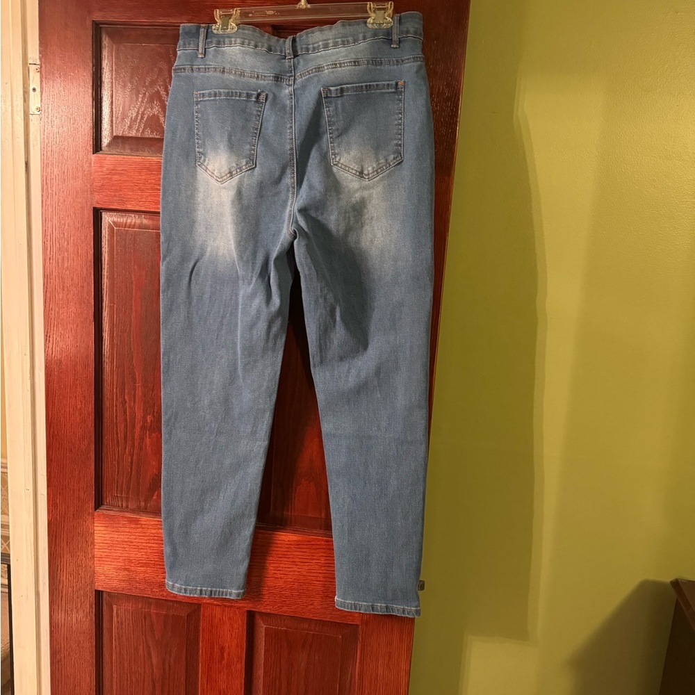 Women's Light Blue Boot Cut Jeans